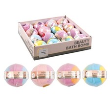 Colourful Organic Bath Bombs Salt Ball Balls Set Natural Handmade Foot Spa Bomb