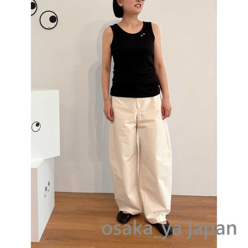 Camiseta sin mangas UNIQLO x ANYA HINDMARCH T4TANK/acanalada 3 colores para mujer nueva Japón 477650 - Imagen 2 de 5