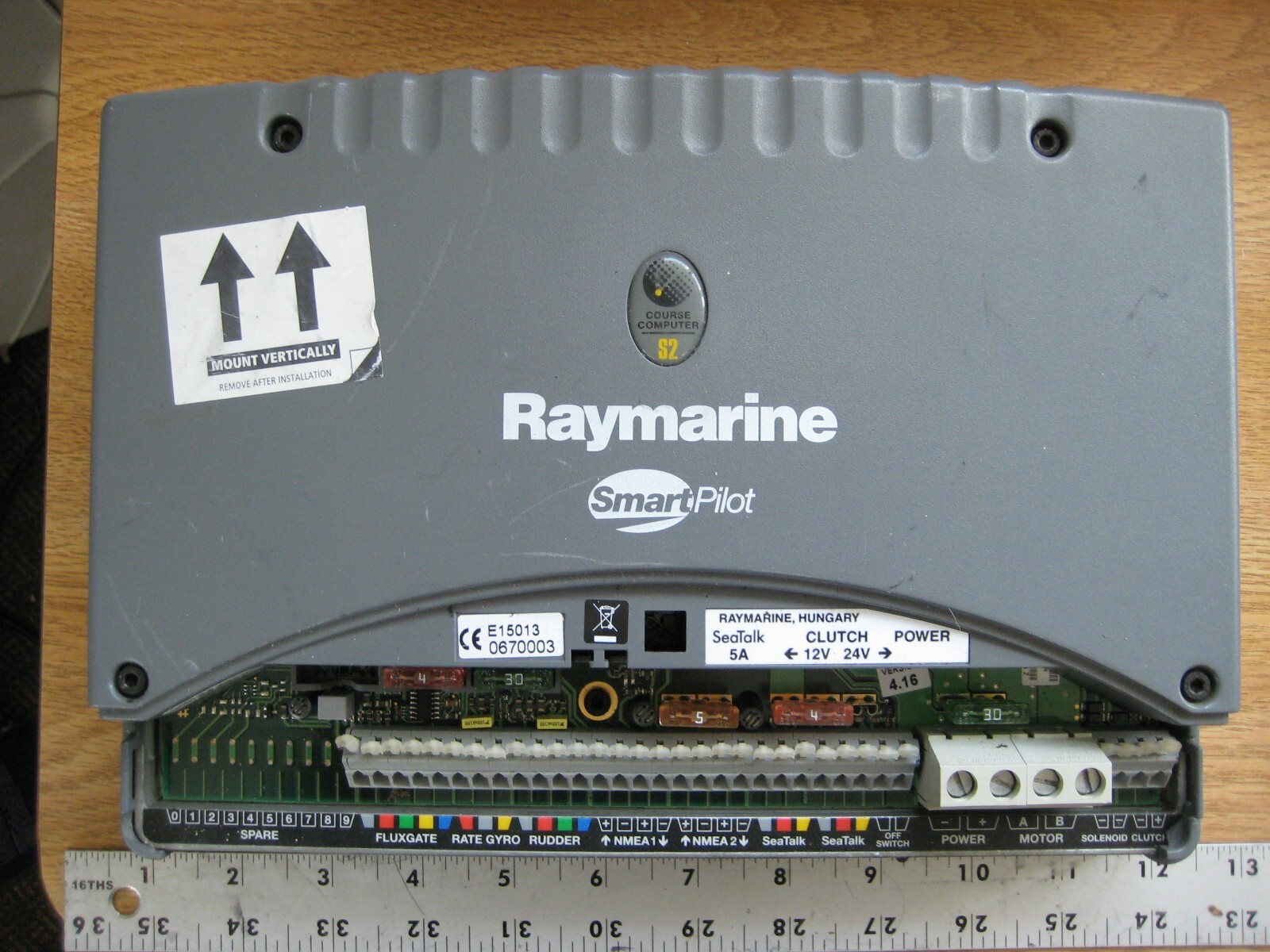 Raymarine S2 Autopilot Course Computer Smart Pilot E15013 For Parts