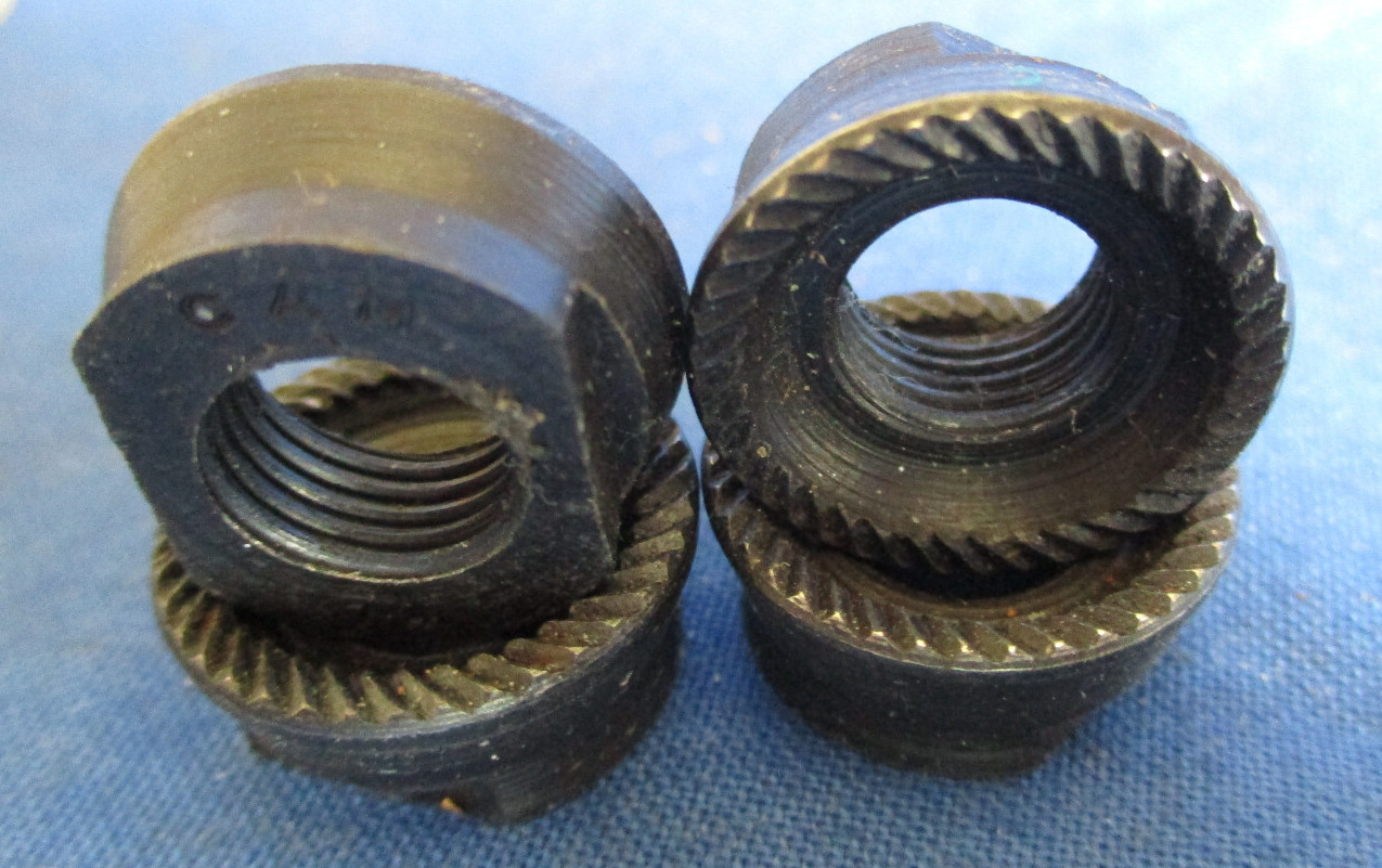 NOS Campagnolo Nuovo era Record rear locknut 74 date 8 mm thick #33 priced each