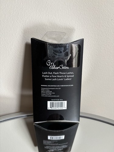 Lash Out False Eyelashes by Color Mates Cruelty Free Black Full Volume NIB - Picture 3 of 4