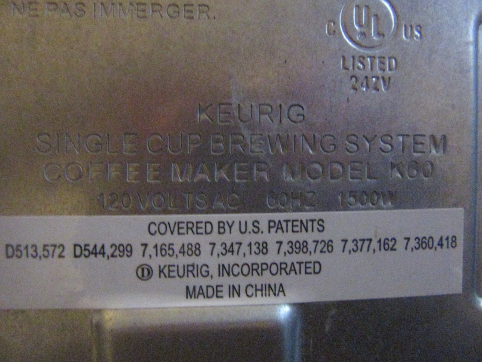 KEURIG K60 SPECIAL EDITION SINGLE-CUP BREWING SYSTEM COFFEE MAKER 60 OZ. BLACK 2
