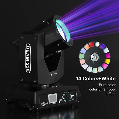 7R ZOOM 230W LED Moving Head Light RGBW Gobo Beam Stage Spot Light Disco Party