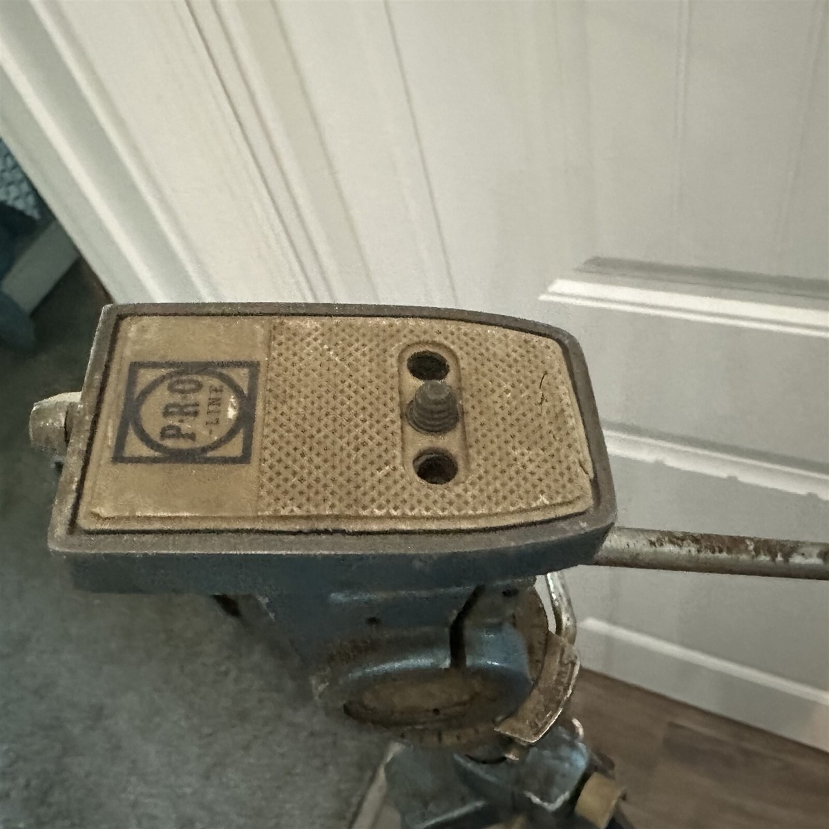 Vintage Pro-Line Tripod Superpod Blue Silver Metal