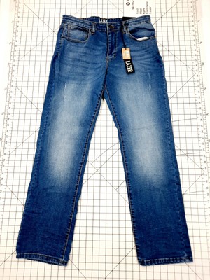 NWT Lazer Straight Fit Denim Jeans Mens 