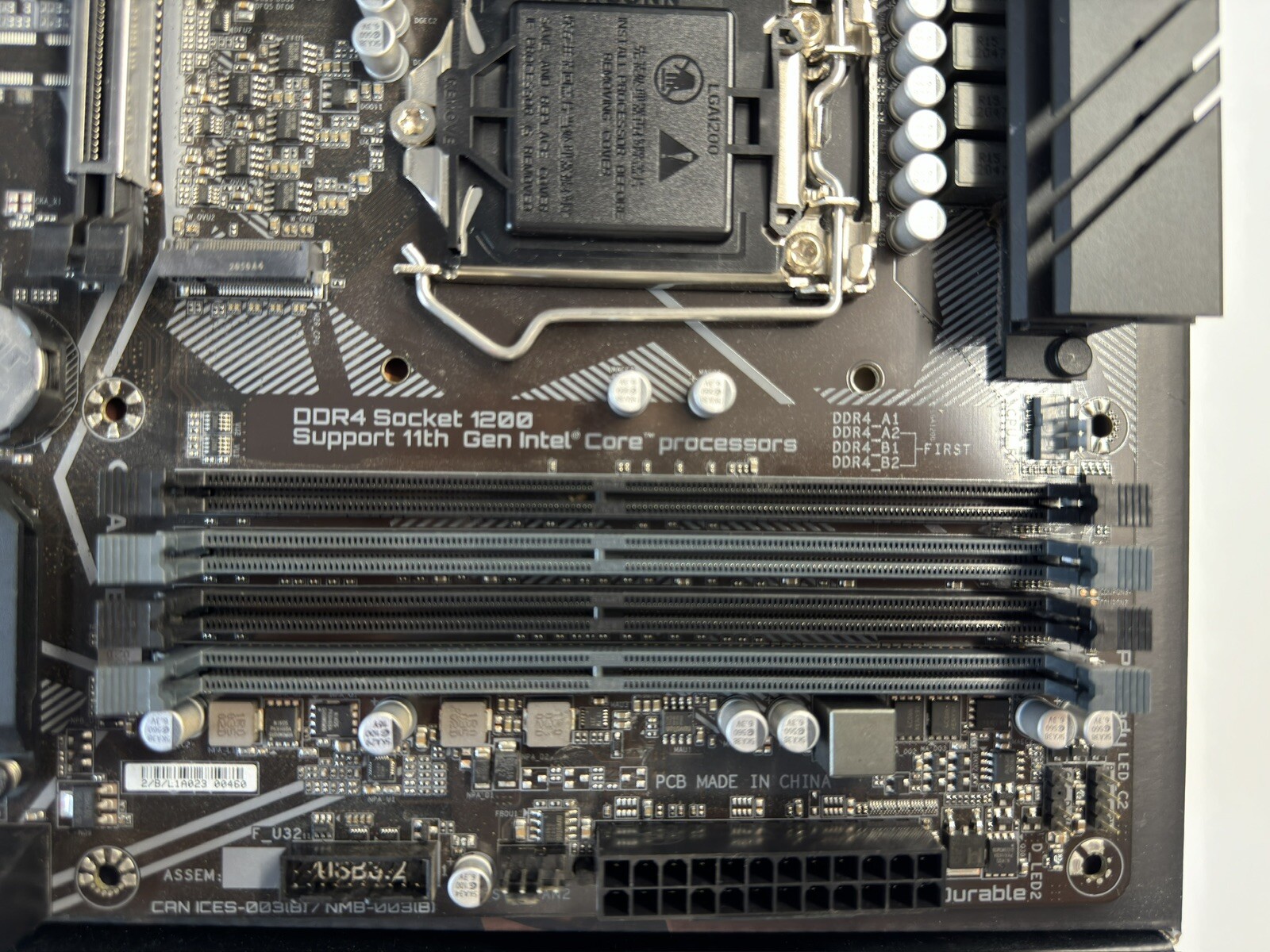 Gigabyte Z590M Ultra Durable Motherboard Intel LGA1200 + Zubehör in OVP! eBay