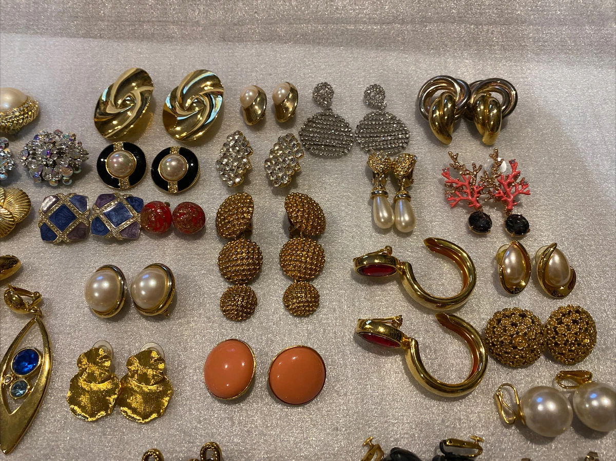 Vintage earrings shop ebay