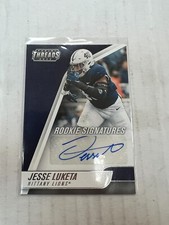 Jesse Luketa 2022 Panini Chronicles Threads Draft Rookie Auto #TH-JEL NrMt