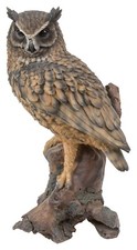 Vivid Arts Long Eared Owl Highly Detailed Garden Ornament