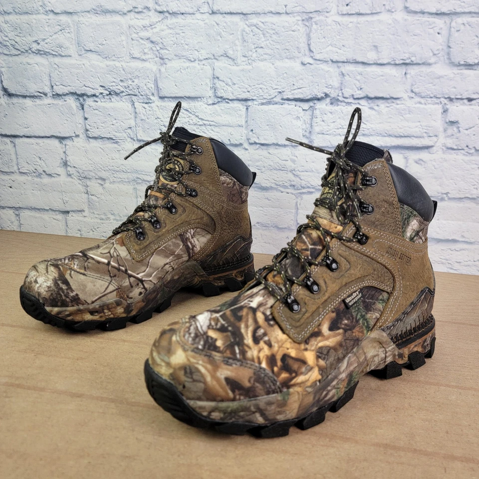 Irish Setter Red Wing 4833 Scent Ban Hunting Camo 8" Boots Men's Size 13 D EUC - Image 3 of 4