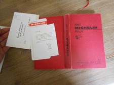 Ancien Guide Michelin Italie 1967 + Documents au Bibendum 