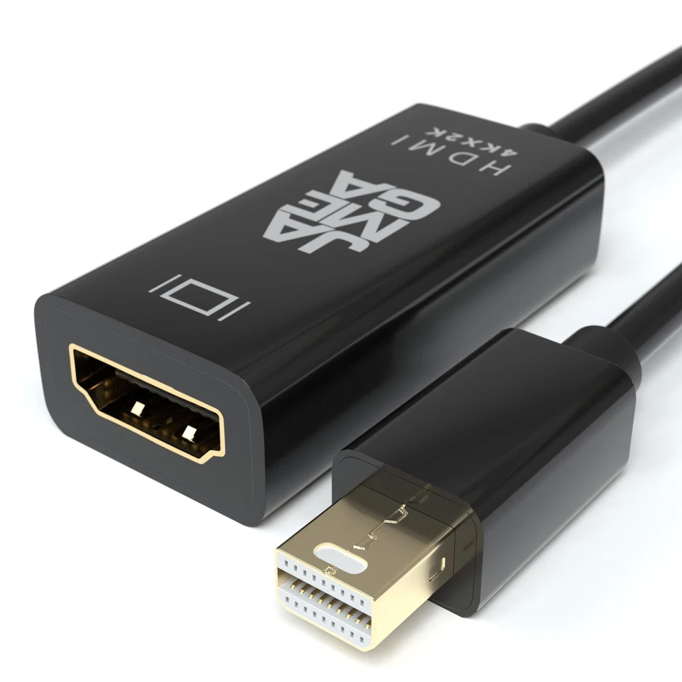 Mini Displayport zu HDMI Adapter 4K Mini DP auf HDMI Thunderbolt MacBook Pro/Air - Bild 3 von 4