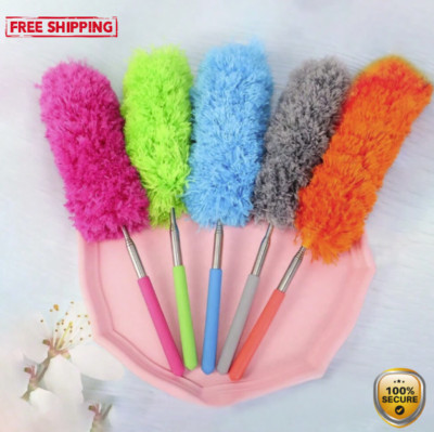 1pc Extendable Electrostatic Dust Removal Brush   Flexible Household Duster
