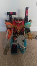 2002 Power Rangers Wild Force Deluxe Isis Command Megazord 