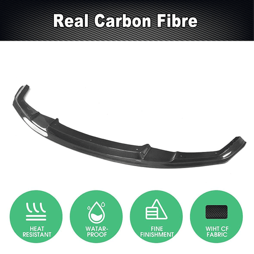 Spoiler anteriore in carbonio labbro anteriore spoiler labbro spoiler per BMW M2 F87 Coupè - Foto 6 di 10