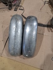 Pair Used Original Porsche 356b 356c 356sc Front Chrome Bumper Overriders