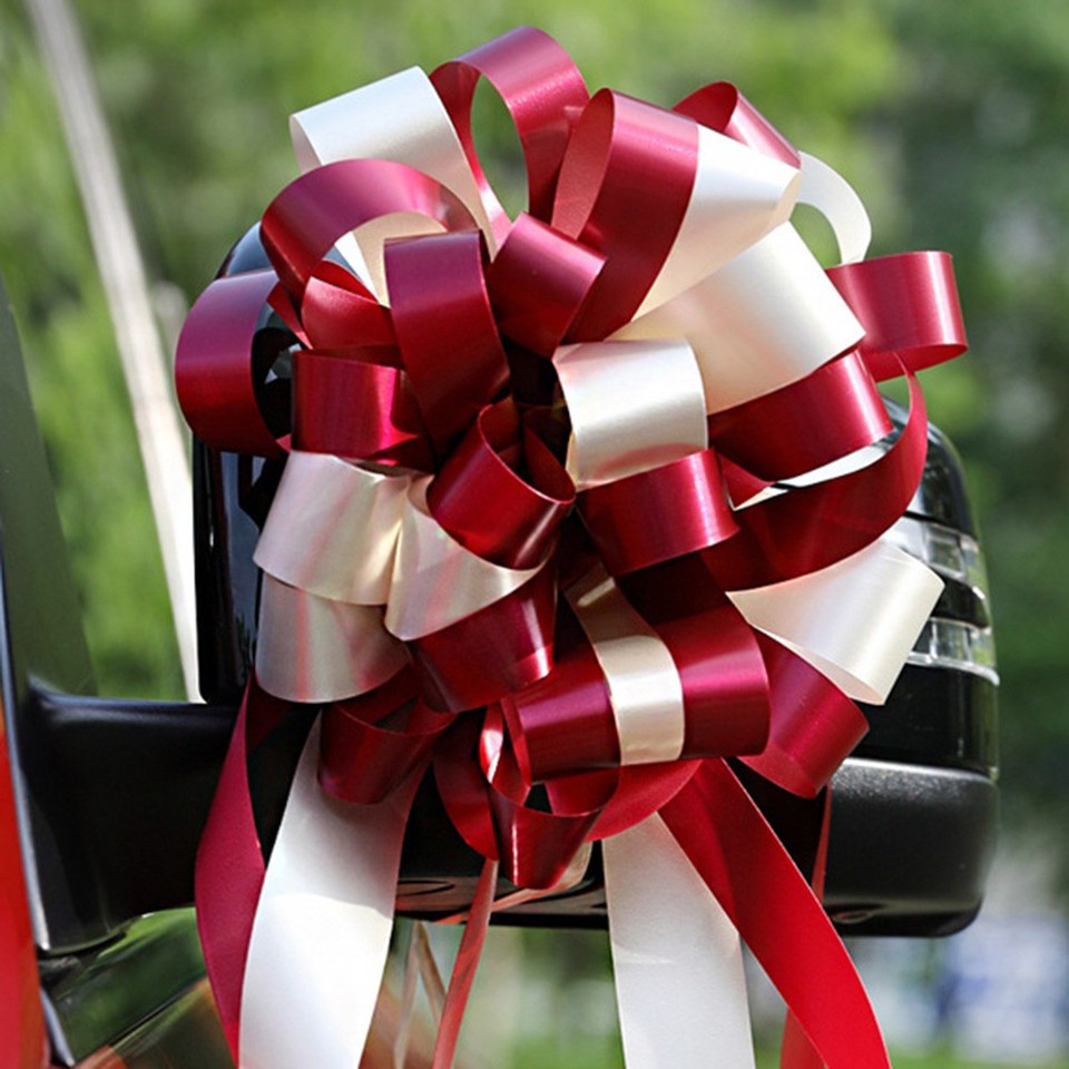 10 Pcs Pull Bowknots Plastic String Ribbon Bows for Gift Wrapping ...