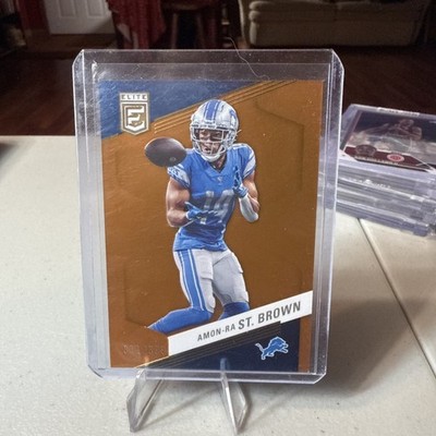 2023 Panini Donruss Elite - Amon-Ra St. Brown #7 Orange /399