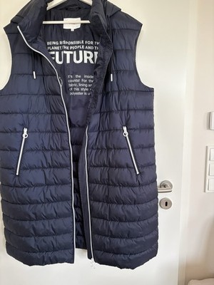 S. Oliver Traum Weste,Long,Gr. 44, Blau (Navy),w.Neu, Super!NP 99,90  