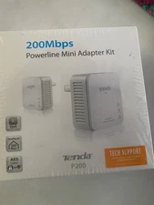 Tenda P200 Powerline Mini Adapter Kit 200Mbps 2 Ports 10/100Mbps 6932849415025