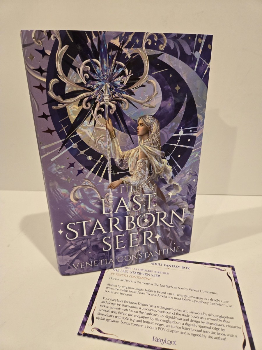 洋書 The Last Starborn Seer Fairyloot The Last Starborn Seer by Venetia Constantine - Fairyloot