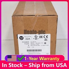 SEALED IN BOX! ALLEN-BRADLEY POWERFLEX 4 0.75KW 1.0HP AC DRIVE 22A-A4P5N104
