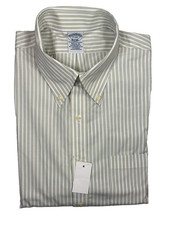 Brooks Brothers The Original Polo Shirt 17-36 Non-Iron Stretch Stripe
