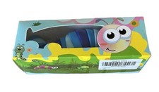 Rainbow Slug Fidget Sensory Toy Stress Relief Anti-Anxiety for Kids and Adults