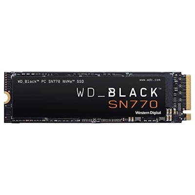 Western Digital WD Black SN770 Nvme SSD Internal Storage 500GB M.2 2280 PCI-E Ge