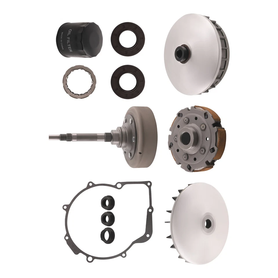 Conjunto de polea embrague seco primario para Qlink FrontRunner 500 700XL EFI Foto 2 de 4