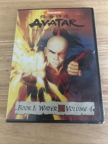 Avatar: The Last Airbender - Book 1: Water - Vol. 4 (DVD,2006) NEW Authentic US - 第 1/6 張圖片