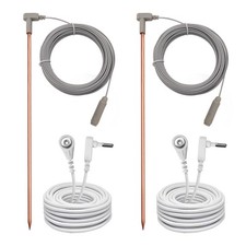 Copper Grounding Rod With 40ft Female Ground Cord Portable Ground Rod Kitgreat F