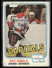 1981-82 O-Pee-Chee Pat Ribble #339 Washington Capitals
