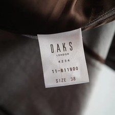 DAKS LONDON Silk  Cotton Blend Jacket Japan Made Official