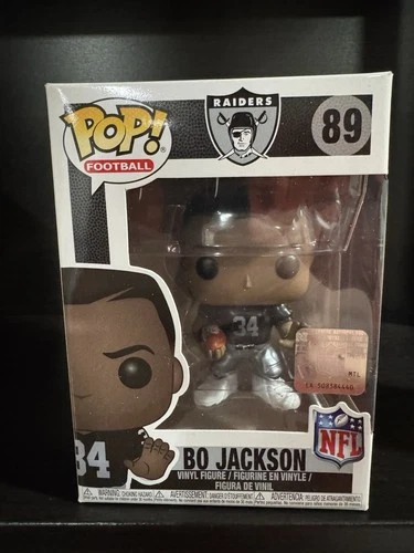 Funko Pop! Vinyl: Bo Jackson (Oakland Raiders Home) #89 NFL