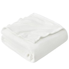 Hansleep Flannel Fleece Throw Blanket Twin Size, Super Soft Fluffy Bed Plush ...