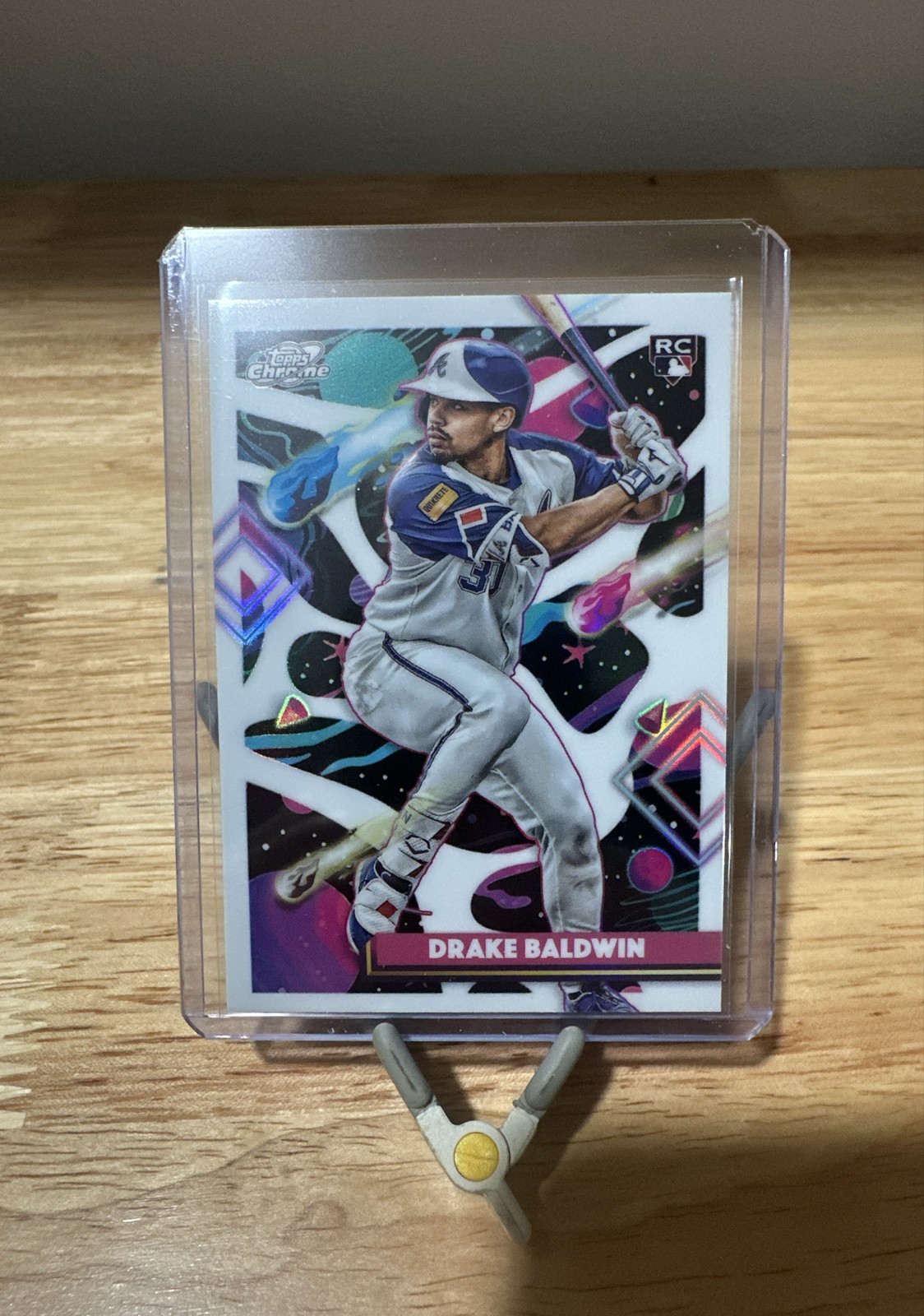 2025 Topps Cosmic Chrome - Drake Baldwin #96 White Hole Refractor (RC)