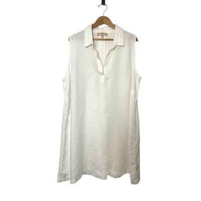 chinese dress ladies Yellow Linen Shift Dress