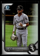 Erick Hernandez 2022 Bowman Draft Chrome Refractor Card #BDC-57