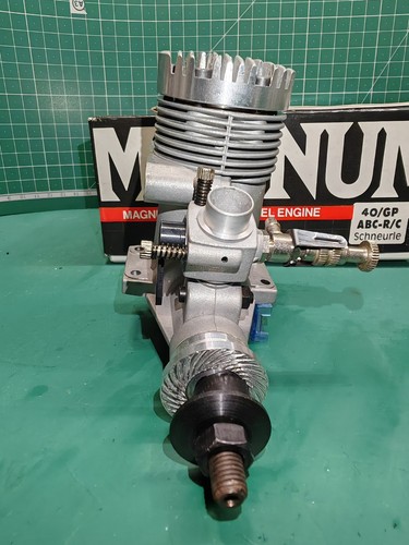 Magnum GP40 ABC Two Stroke Glow Model Engine OS SC ASP - New In Box - Bild 3 von 5