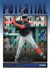 2020 Panini Contenders - Potential Cristian Pache #P-9 (RC)