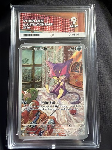 Purrloin graded ACE 9 for sale on eBay