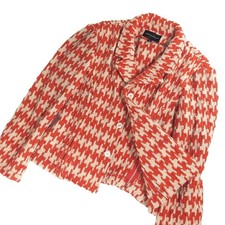 Comme des Garcons Vintage Houndstooth Wool Jacket Used -Shipping from Japan