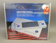 Consola de juegos interactiva sistema de video Socrates VTech 1988 totalmente nueva
