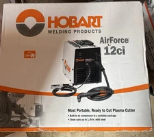 Hobart AirForce 12ci Plasma Cutter with Built-in Air Compressor 120V - White