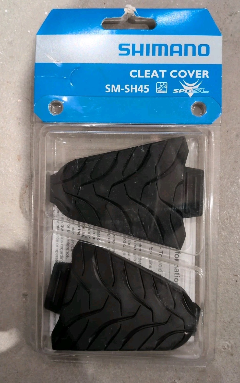 Shimano Cleat Covers SM-SH45 SPD SL Road Bike Pedals Cycling Walking Protector
