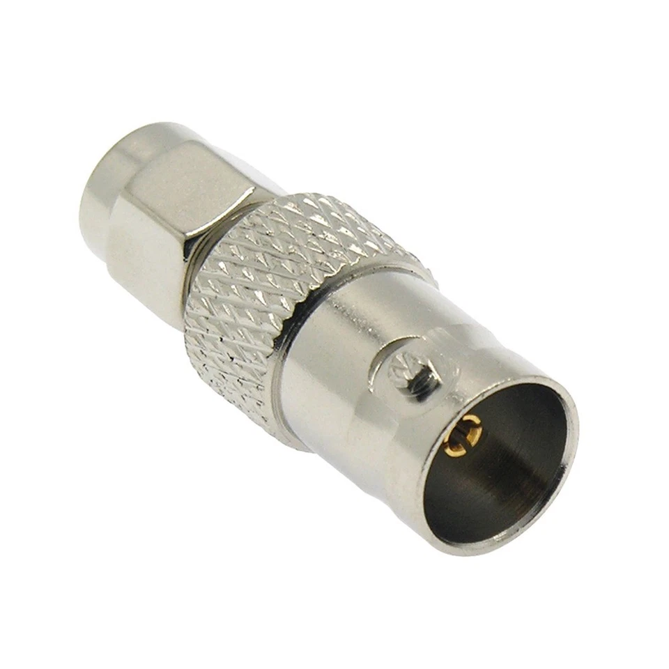 3x SMA Male to BNC Female Coax Coaxial RF Connector Adapter Converter Straight - Image 2 of 2