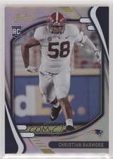 2021 Panini Absolute Rookies Spectrum /250 Christian Barmore #156 n0c