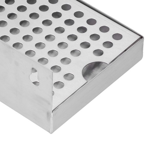 Large Drip Tray Stainless Steel Drip Tray Wall Mount For Beverage Dispenser For - Picture 5 of 12