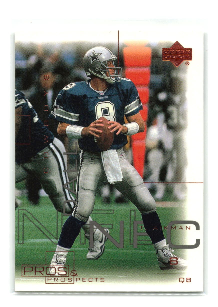 Troy Aikman - 2000 Upper Deck Pros & Prospects #21 - Dallas Cowboys